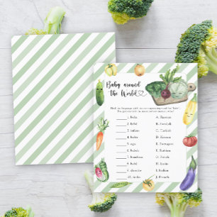 Veggie Babydusche - Baby rund um das Weltspiel