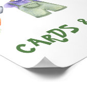 Veggie Babydusche - Karten und Geschenke Poster (Ecke)