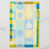 Veggie blockiert I Briefpapier (Vorderseite)