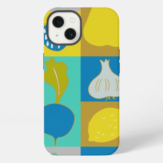 Veggie blockiert I iPhone Hülle (Rückseite)
