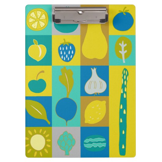 Veggie blockiert I Klemmbrett (Vorderseite)