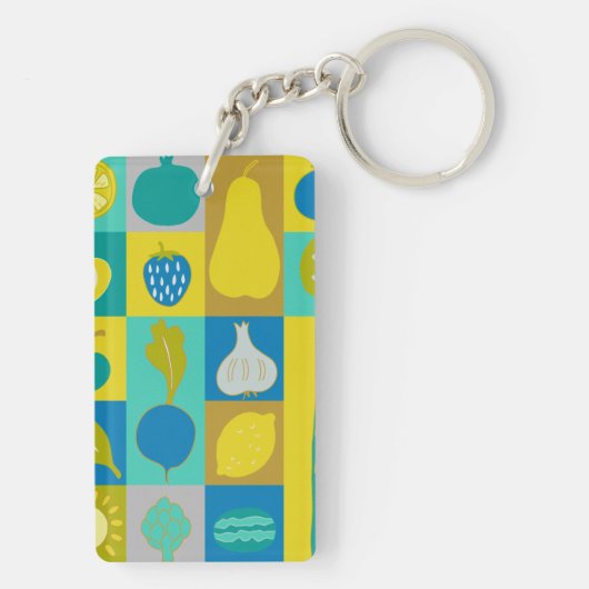 Veggie blockiert I Schlüsselanhänger (Rückseite)