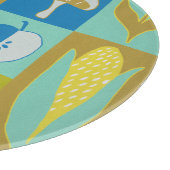 Veggie blockiert II Schneidebrett (Ecke)