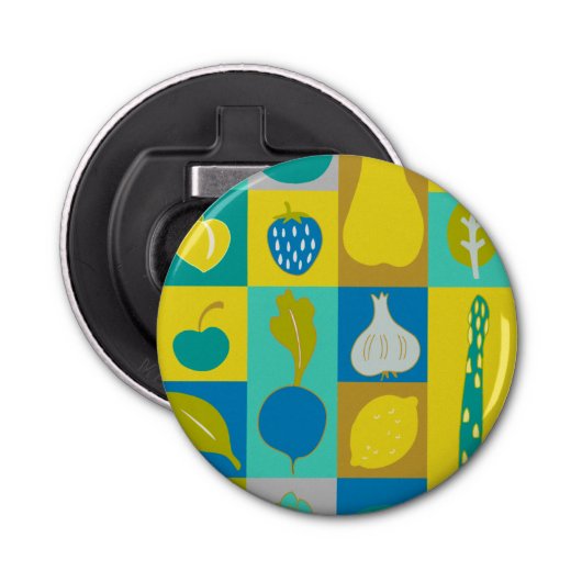 Veggie Blocks I Flaschenöffner (Vorderseite)