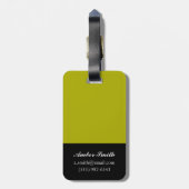 Veggie Blocks I Gepäckanhänger (Rückseite vertikal)