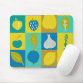 Veggie Blocks I Mousepad (Mit Mouse)