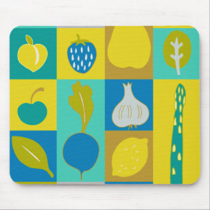 Veggie Blocks I Mousepad