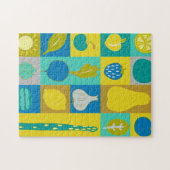 Veggie Blocks I Puzzle (Horizontal)