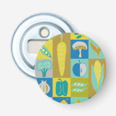 Veggie Blocks II Flaschenöffner (Vorderseite)