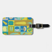 Veggie Blocks II Gepäckanhänger (Vorderseite horizontal)