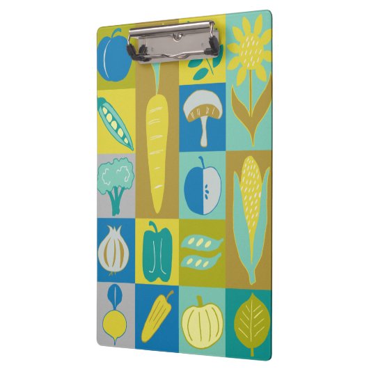 Veggie Blocks II Klemmbrett (Links)