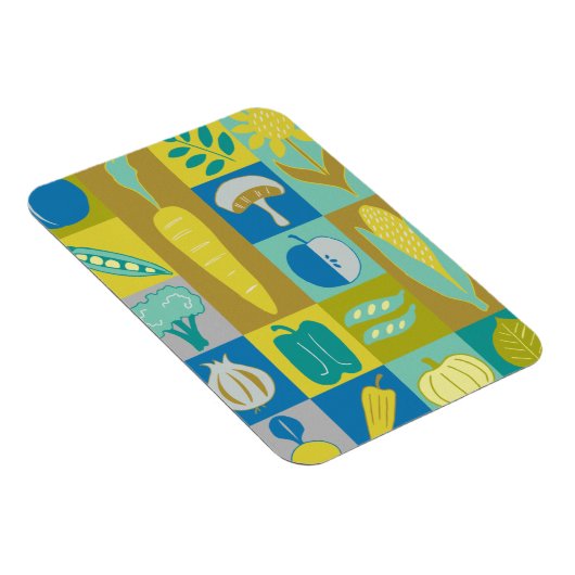 Veggie Blocks II Magnet (Rechte Seite)