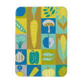 Veggie Blocks II Magnet (Vertikal)