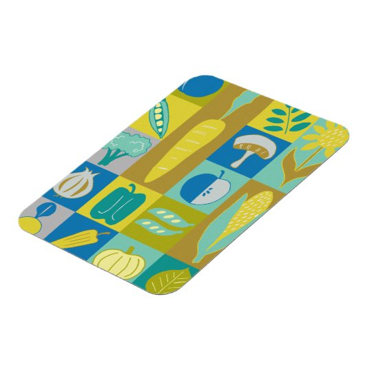 Veggie Blocks II Magnet (Linke Seite)