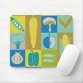 Veggie Blocks II Mousepad (Mit Mouse)