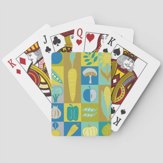 Veggie Blocks II Spielkarten (Rückseite)