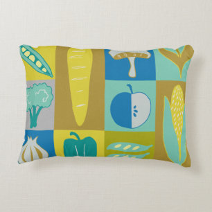Veggie Blocks II Zierkissen