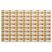 Veggie Burger and Fries Stoff (Fat Quarter (45,7 x 55,9 cm))