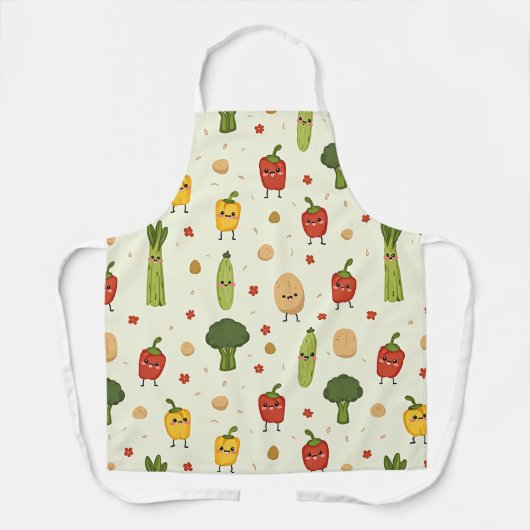 Veggie Delight Schürze (Vorderseite)
