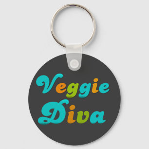 Veggie Diva Schlüsselanhänger