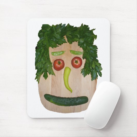 Veggie Face Mousepad (Mit Mouse)