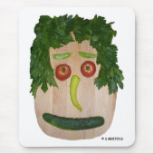 Veggie Face Mousepad (Vorne)