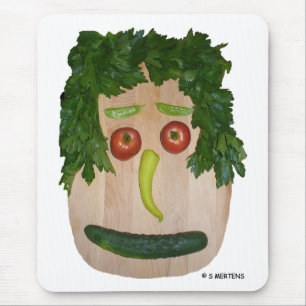 Veggie Face Mousepad