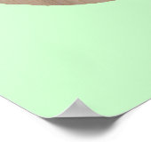 Veggie Face Poster (Ecke)