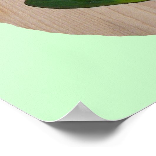 Veggie Face Poster (Ecke)