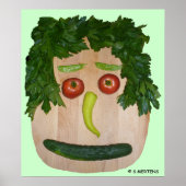 Veggie Face Poster (Vorne)