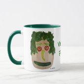 Veggie Face Tasse (Links)