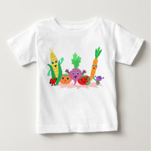 Veggie-Freunde für Baby-Bodysuit Baby T-shirt
