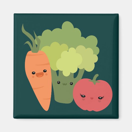 Veggie Friends Magnet (Vorne)