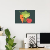 Veggie Friends Poster (Heimbüro)