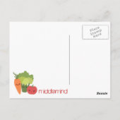 Veggie Friends Postkarte (Rückseite)