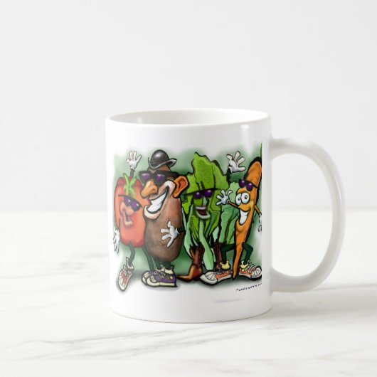 Veggie Gang Kaffeetasse (Rechts)