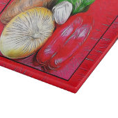 Veggie-Gemisch Schneidebrett (Ecke)