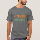 Veggie-Gemüse angetriebener Vegetarier T-Shirt (Vorderseite)