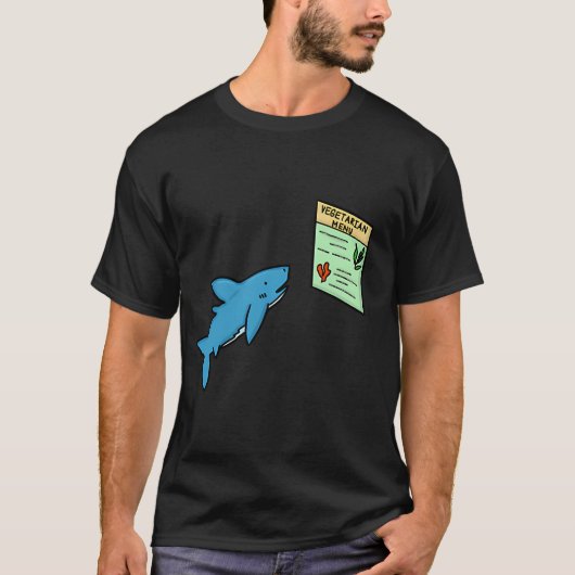 Veggie-Hai T-Shirt (Vorderseite)