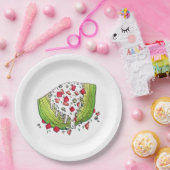 Veggie Iceberg Lettuce Wedge Salad Food Feinschmec Pappteller (Party)