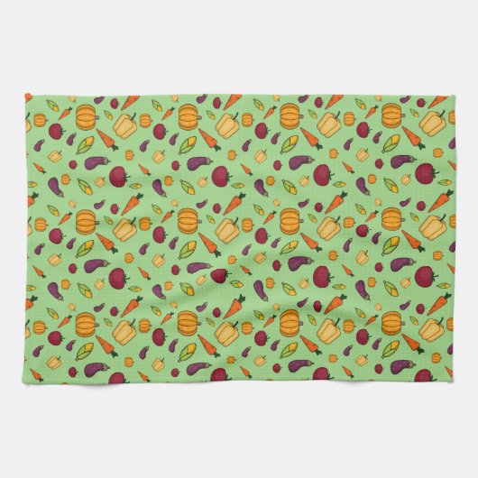 Veggie King Geschirrtuch (Horizontal)