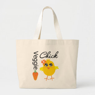 Veggie-Küken Jumbo Stoffbeutel