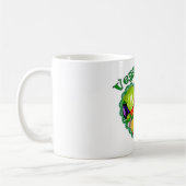Veggie-Liebe-Herz Kaffeetasse (Links)