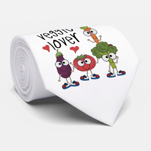 Veggie-Liebhaber Krawatte (Gerollt)