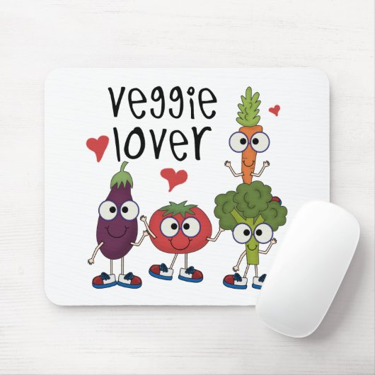 Veggie-Liebhaber Mousepad (Mit Mouse)