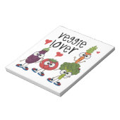 Veggie-Liebhaber Notizblock (Rotiert)