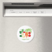 Veggie Lover Gemischtes frisches Gemüse Magnet (In Situ (Geschirrspüler))