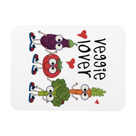 Veggie Lover Magnet (Horizontal)