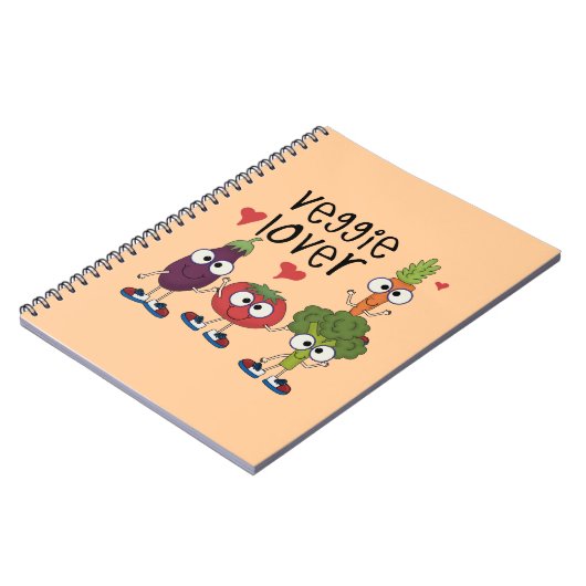 Veggie Lover Notizblock (Linke Seite)