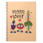 Veggie Lover Notizblock (Vorderseite)